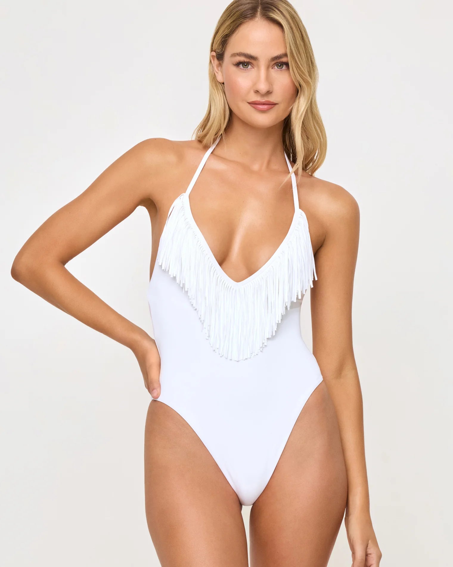 L*Space White Desert Days Classic One Piece